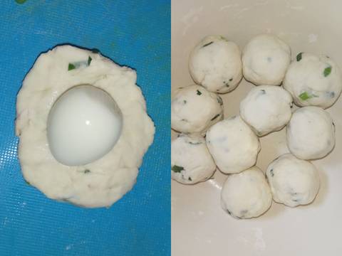 Cilok Telur Puyuh & Sambel Kacang Pedas recipe step 3 photo