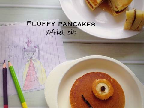 Resep Fluffy pancakes JTT oleh Frielingga Sit - Cookpad