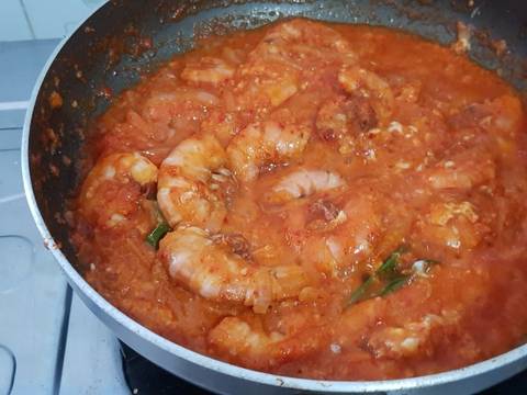 Udang Saus Padang recipe step 10 photo