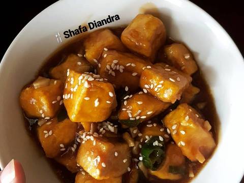 Garlic Sauce Tofu🇨🇳