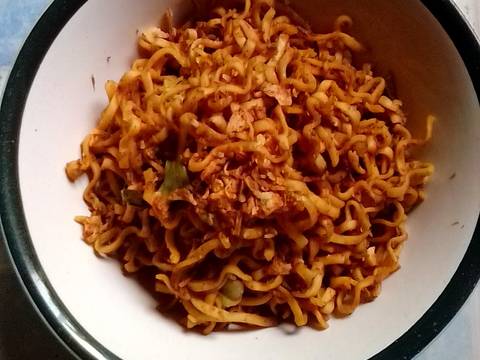 Mie goreng bumbu rendang recipe step 2 photo
