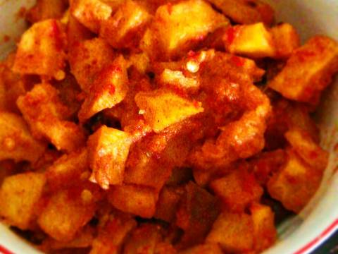 Sambal Goreng Kentang, Hati ayam, Krecek recipe step 7 photo