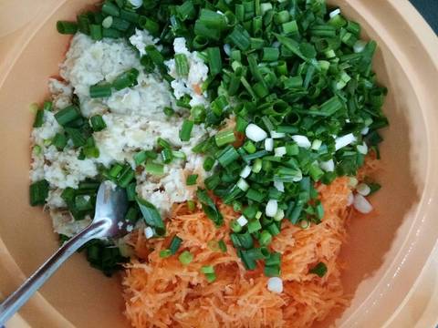 Bakwan gabing recipe step 2 photo