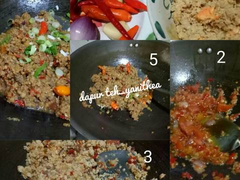 Spagetti Sambel Oncom Yummy recipe step 2 photo