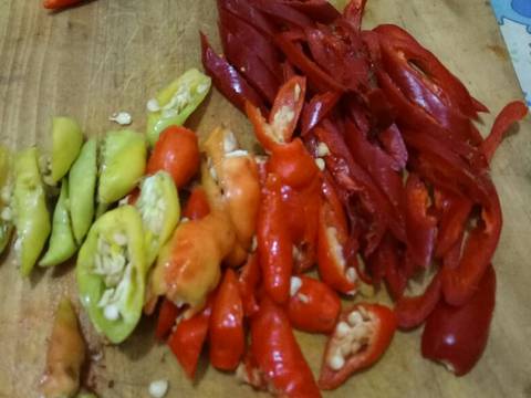 (20) acar kuning wortel dan buncis recipe step 2 photo