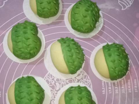 Pao Durian / Durian Steamed Bun recipe step 21 photo