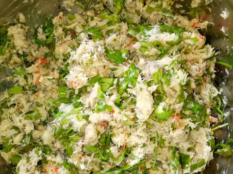Bothok udang pete recipe step 4 photo