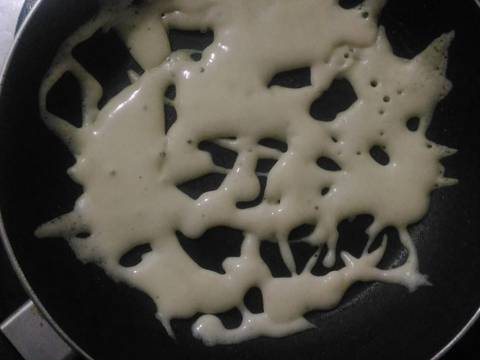 Kue Cubit Setengah Matang Teflon (takaran sendok) recipe step 11 photo