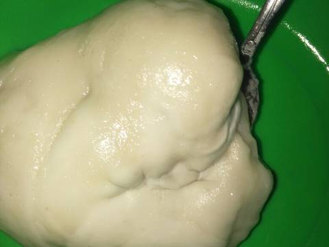 Mochi isi coklat crunchy recipe step 5 photo