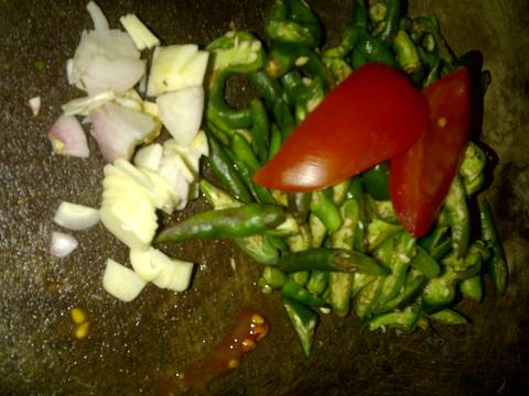 Tumis mie Lidi (wong siantar) recipe step 1 photo