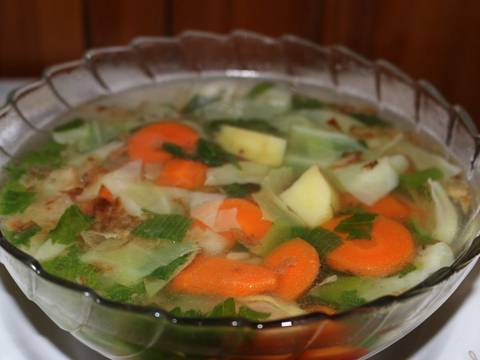 Sayur sop sederhana recipe step 9 photo