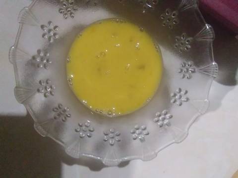 Puding santan Pandan recipe step 2 photo