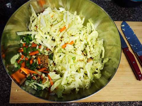 Lumpia Ayam dan jamur shiitake