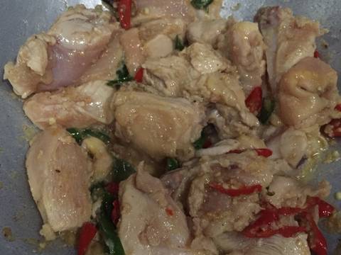 Semur ayam kuah pedas manis recipe step 6 photo