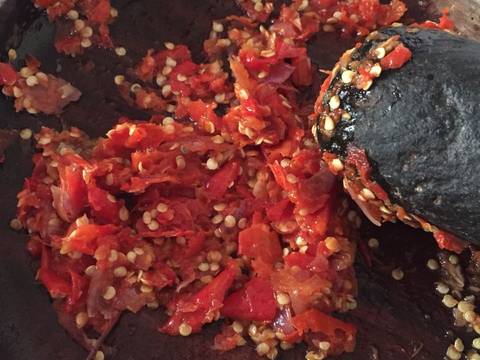 Gehu pedas krispi recipe step 3 photo