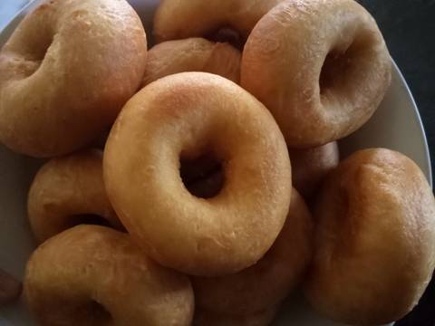 Donat kentang + susu dancow anti bantat