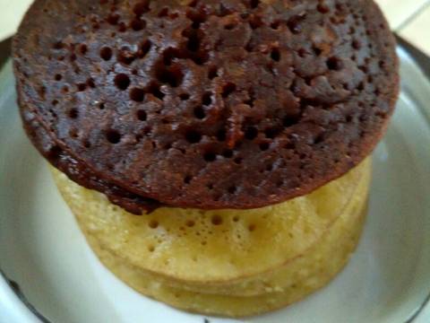 Martabak mini ala2 dorayaki ðŸ˜˜(eggless) recipe step 4 photo