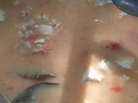 Sambel tumpang tahu telur recipe step 4 photo