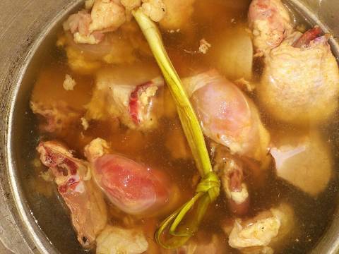 Pallu Kebo' (ayam) recipe step 3 photo