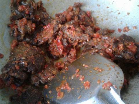 Balado daging sapi