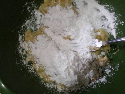 Ronde Pisang Tanduk isi Coklat recipe step 2 photo