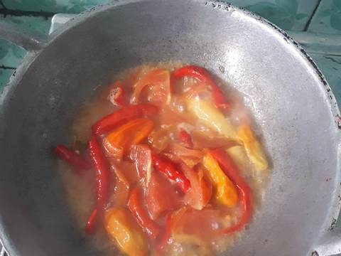 Sambal trasi pecel lele recipe step 2 photo