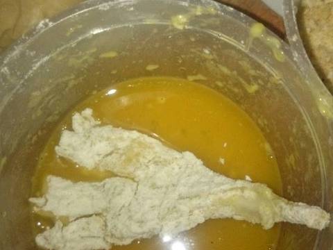 Jamur crispy tepung tiwul recipe step 3 photo