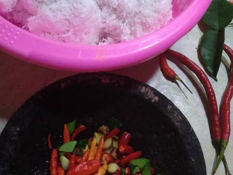 Urap kacang panjang🌿 langkah memasak 2 foto