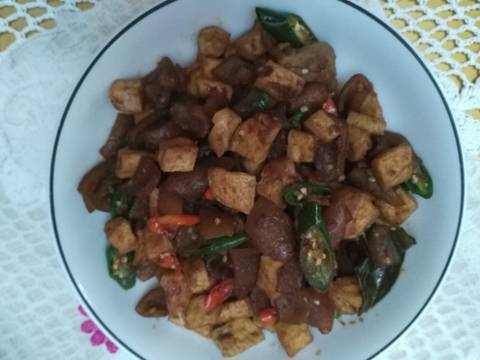 Oseng2 krecek pedas recipe step 6 photo