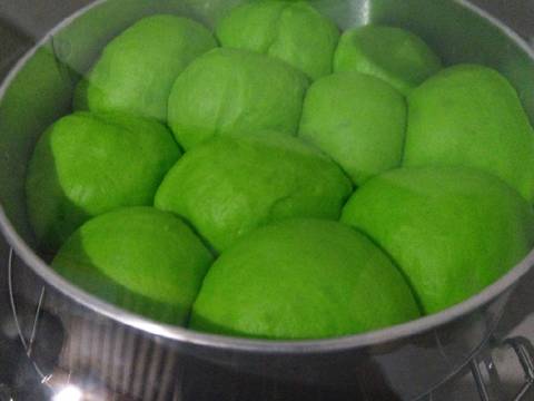 Roti Sobek Skygoat Pandan non Mixer recipe step 5 photo