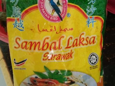 Mi siram bumbu laksa recipe step 3 photo