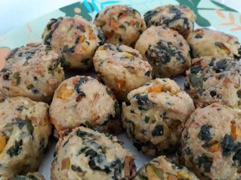Tahu Bulat Sayur Bayam dan Wortel recipe step 3 photo