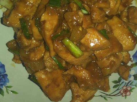 Chiken teriyaki ala saori