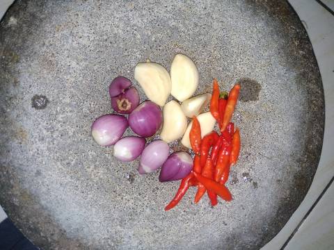 Botok lamtoro super pedas recipe step 2 photo