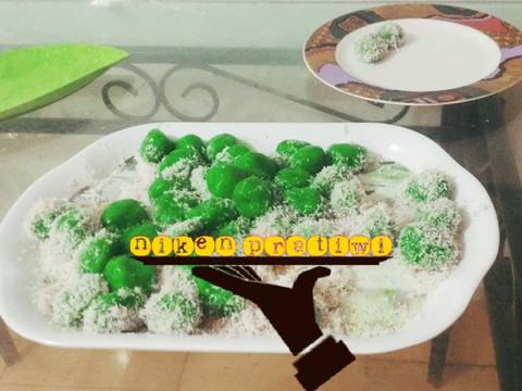  Resep  Klepon  hanya pakai tepung  ketan  putih  oleh Niken 