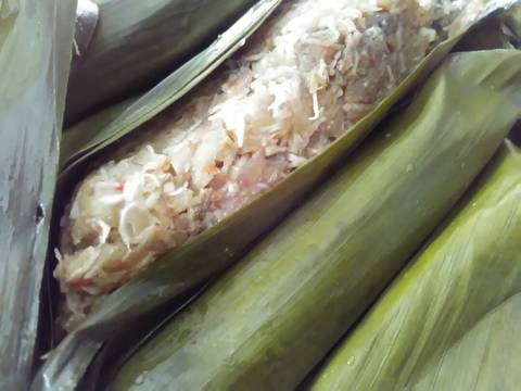 Pepes peda mangga muda recipe step 3 photo