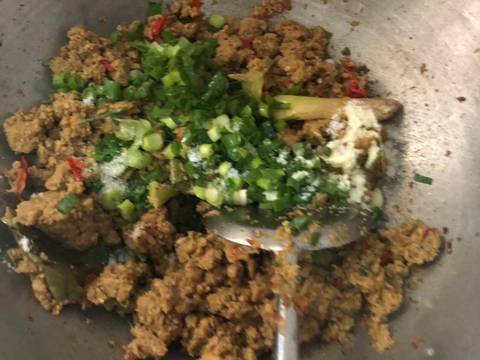 Tumis oncom pedas recipe step 5 photo