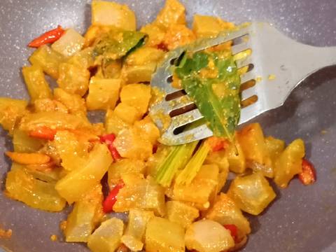 Gulai kikil recipe step 2 photo