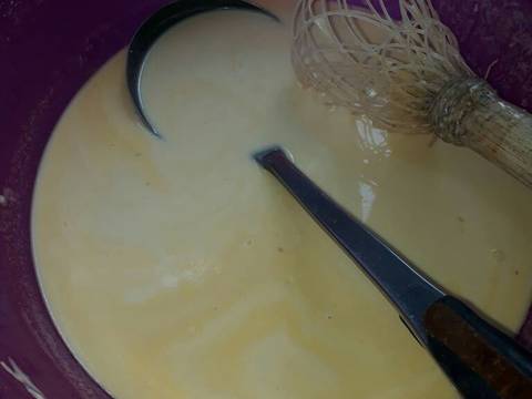 Dadar gulung kuah santan Gula merah durian recipe step 2 photo