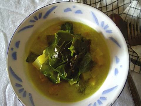 Bobor Daun Melinjo recipe step 7 photo