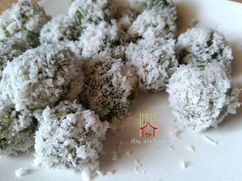 Klepon Pasta Pandan Dan Suji recipe step 7 photo