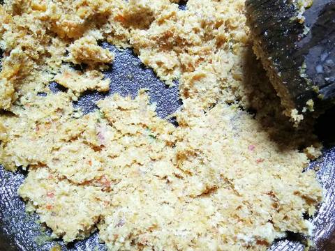 Bothok Udang Kemangi (#pr_olahan udang) recipe step 2 photo