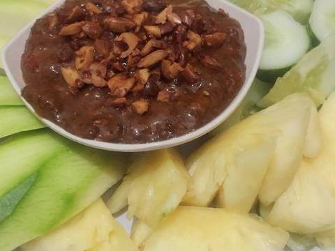 Resep Rujak  Buah  Bumbu Kacang oleh arsini Cookpad