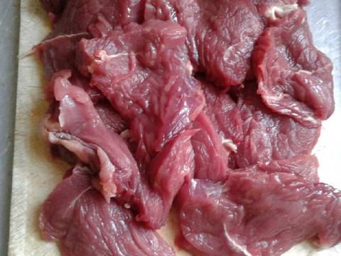 Balado daging sapi