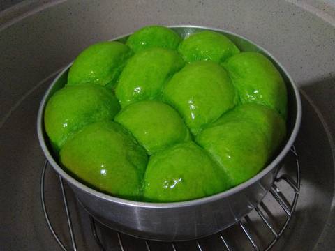 Roti Sobek Skygoat Pandan non Mixer recipe step 5 photo