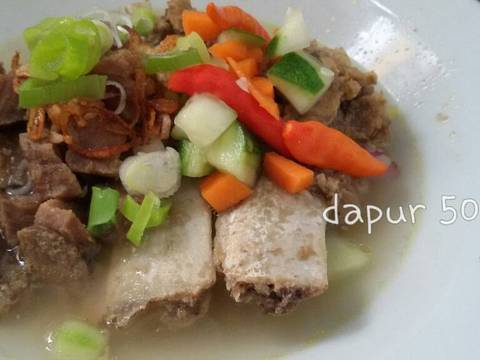 Empal gentong kuah bening recipe step 6 photo