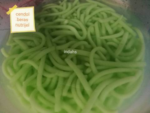 Cendol beras nutrijel by me recipe step 5 photo