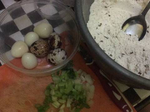 Seblak cilok telor puyuh recipe step 1 photo