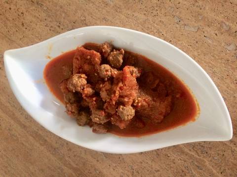 Sambel goreng bola sapi krecek recipe step 7 photo