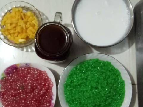 Es Cendol pelangi recipe step 3 photo